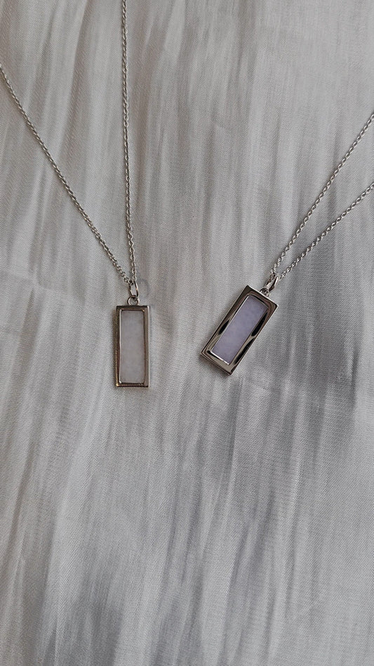 Guardian | Safe and Sound 'Wu Shi' Jadeite Necklace in Lavender Purple