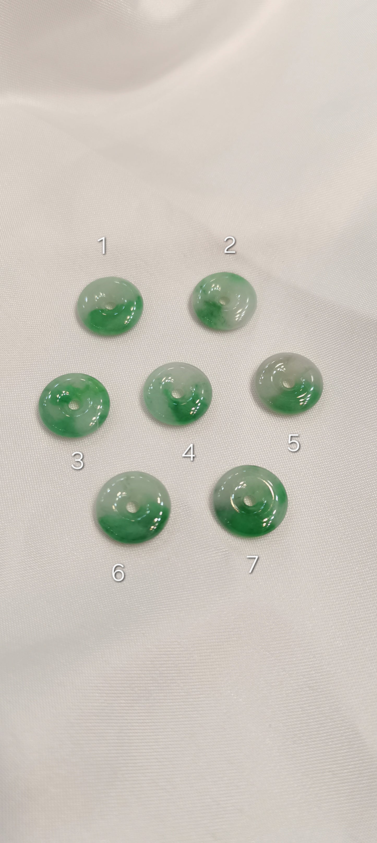 Guardian | Imperial Safekeeping 'Ping An' Jadeite Pendant in Deep Green (13mm, 18K Gold Vermeil/Solid Gold)