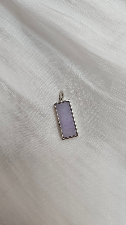 Guardian | Safe and Sound 'Wu Shi' Jadeite Necklace in Lavender Purple
