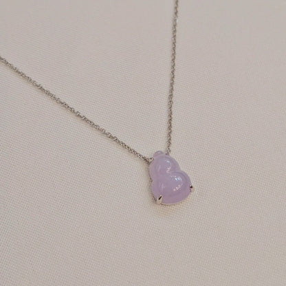 Guardian | Hulu Jadeite Pendant in Lavender Purple