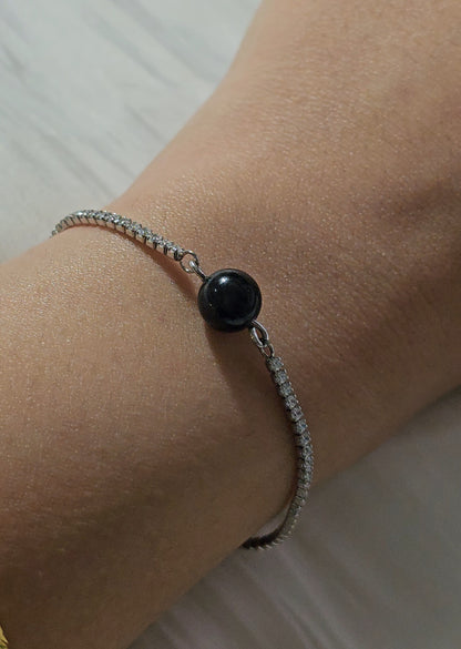 Guardian | I Love You Gift Set (Mysterious Black Jade, Sterling Silver)