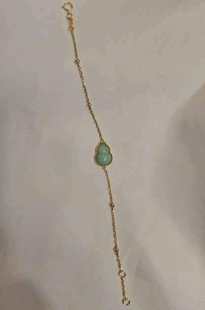 Guardian | Hulu Jadeite Bracelet in Pastel Green