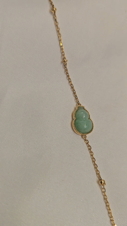 Guardian | Hulu Jadeite Bracelet in Pastel Green