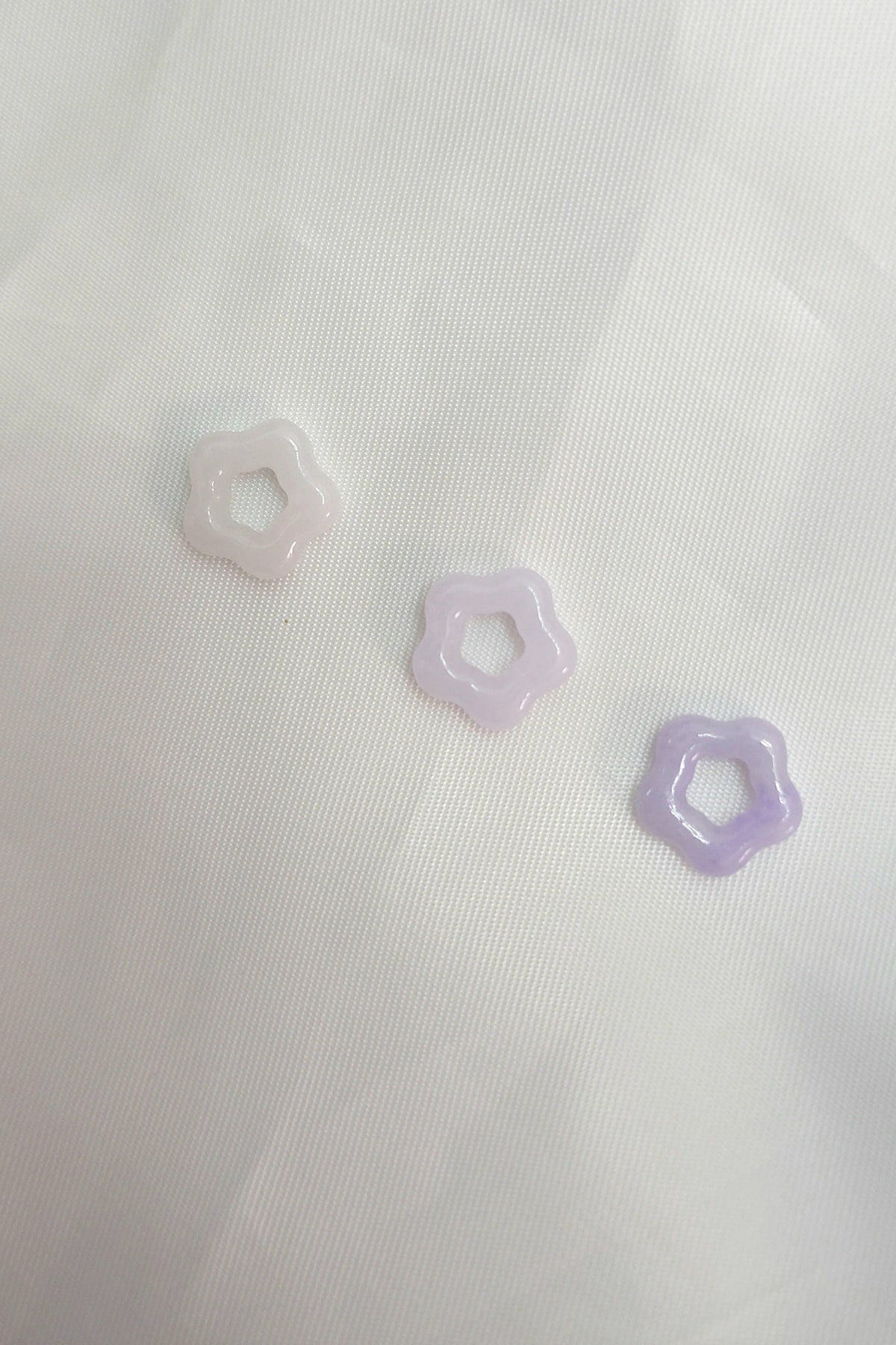 Galaxy | 'Xing' Jadeite Pendant in Dark Lavender Purple