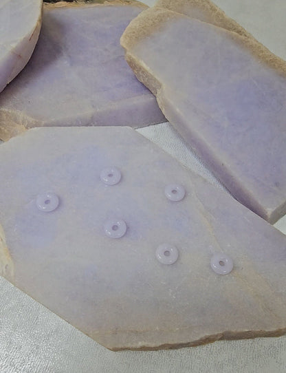 Guardian | Princess Safekeeping 'Ping An' Jadeite Pendant in Lavender Purple (13mm)