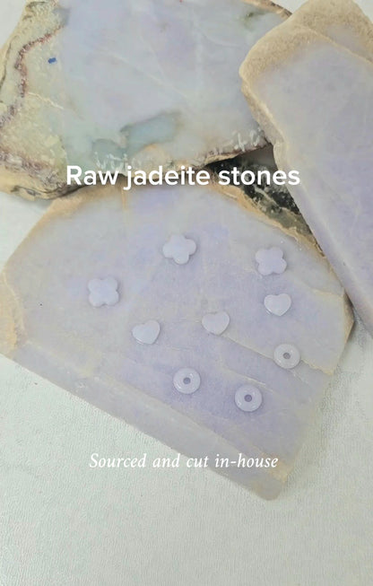 Guardian | Princess Safekeeping 'Ping An' Jadeite Pendant in Lavender Purple (13mm)