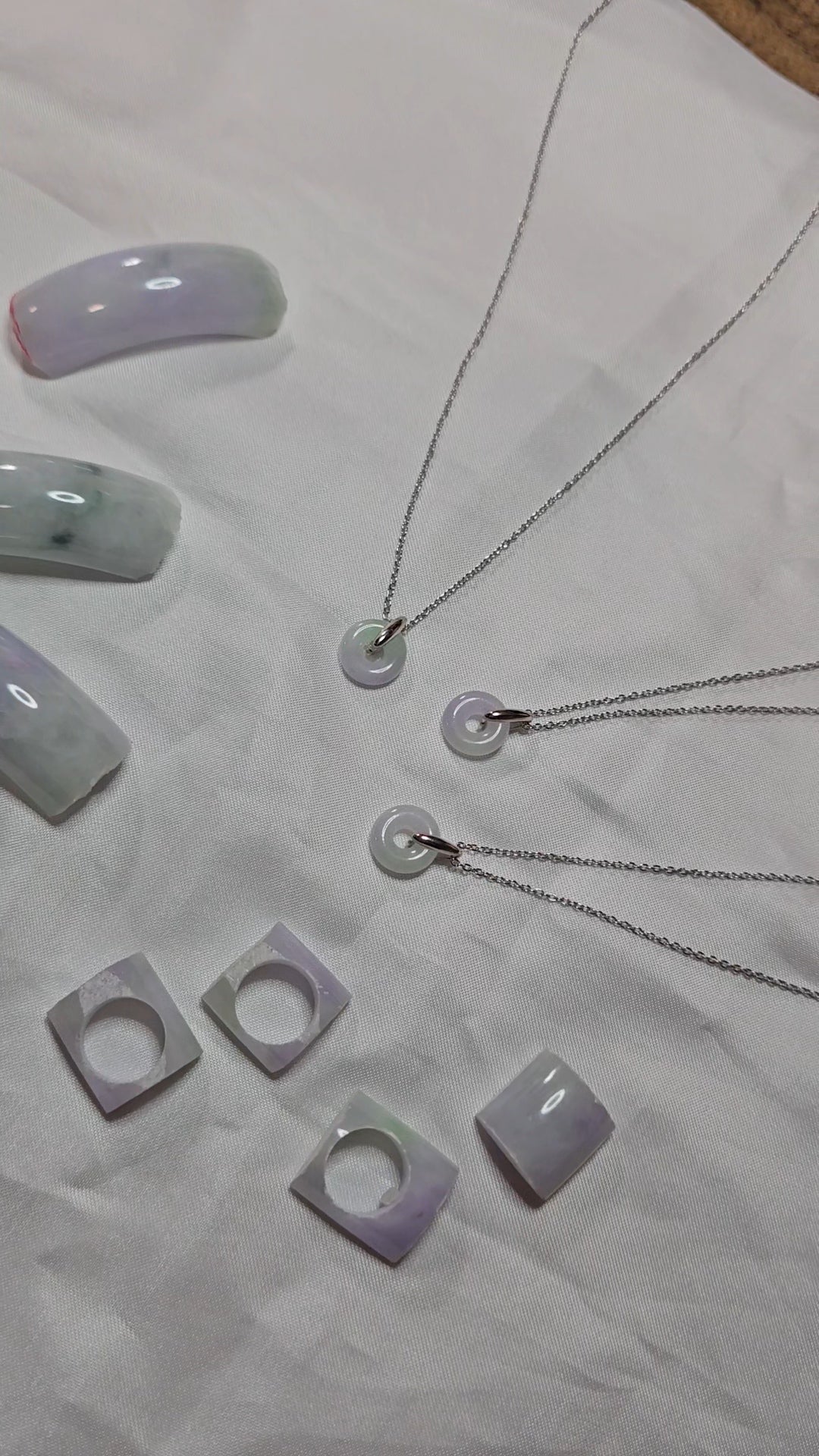 Custom service (Repurposing jade bangles)