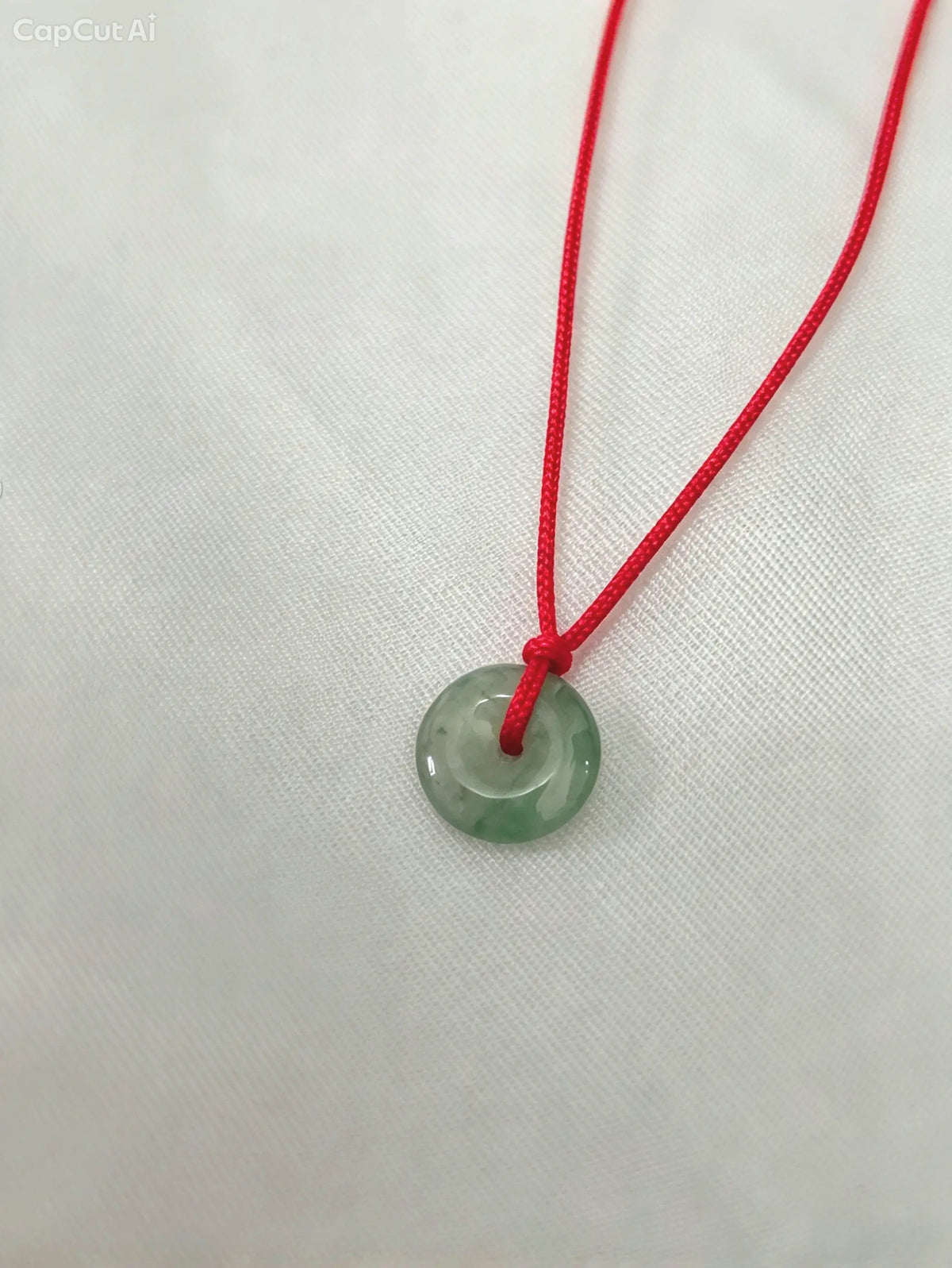 Guardian | Dainty Safekeeping Adjustable 'Ping An' Jadeite Braided Necklace (9mm)