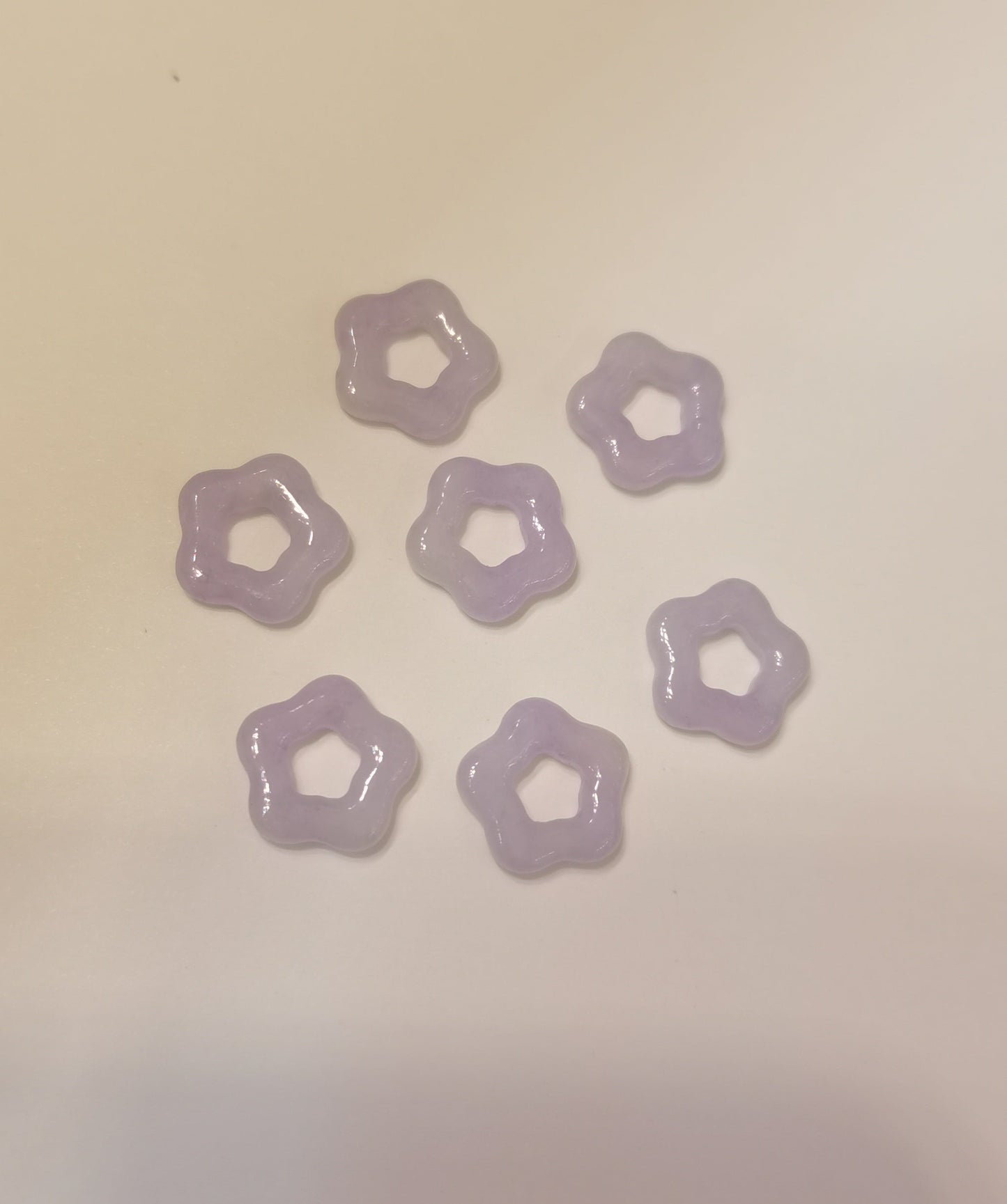 Galaxy | 'Xing' Jadeite Pendant in Dark Lavender Purple
