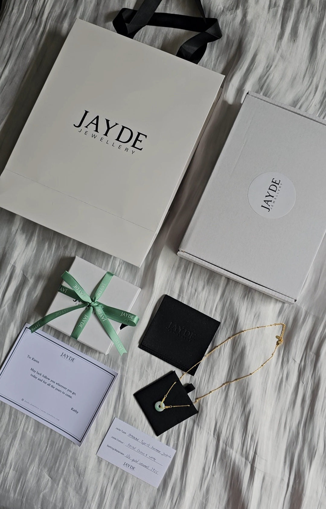 Gift message & gift wrapping